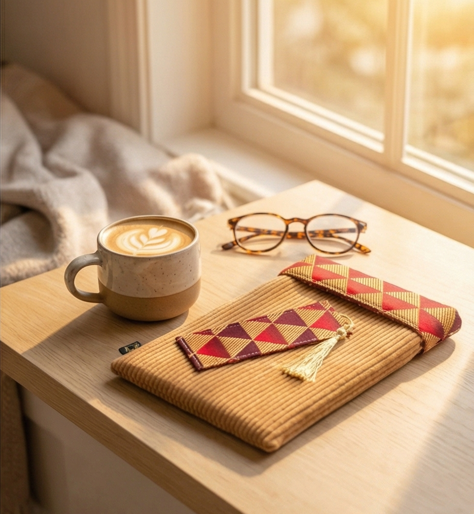 Pochette à livre – Terracota